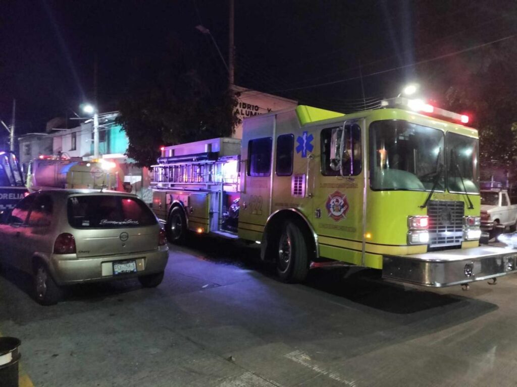 indican incendio domicilio en la colonia Unión Popular Solidaria, al poniente de Morelia