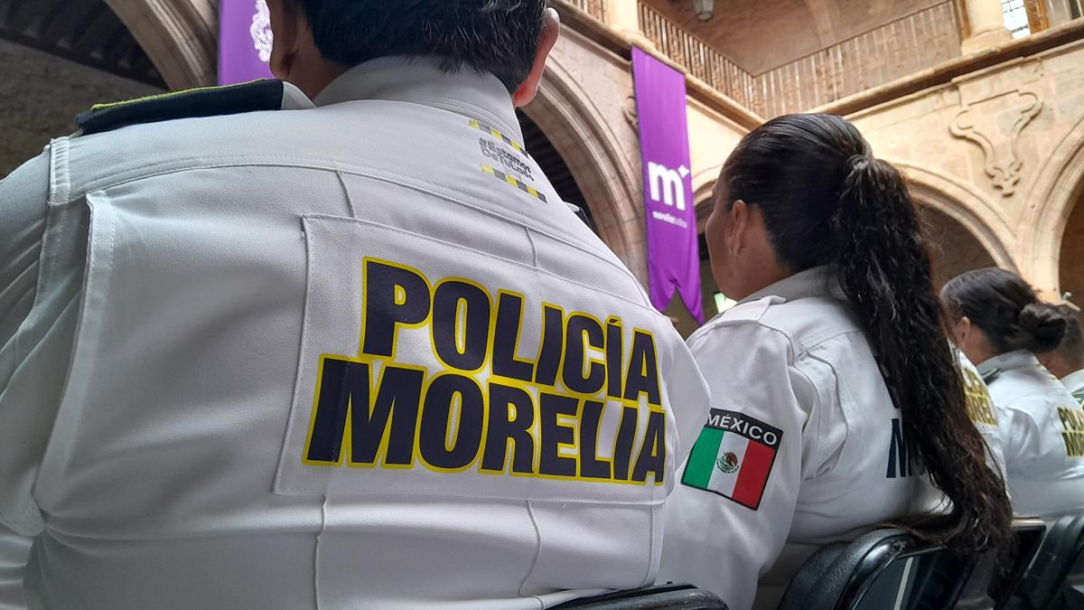 Inicia Morelia 2025 con déficit de 500 policías