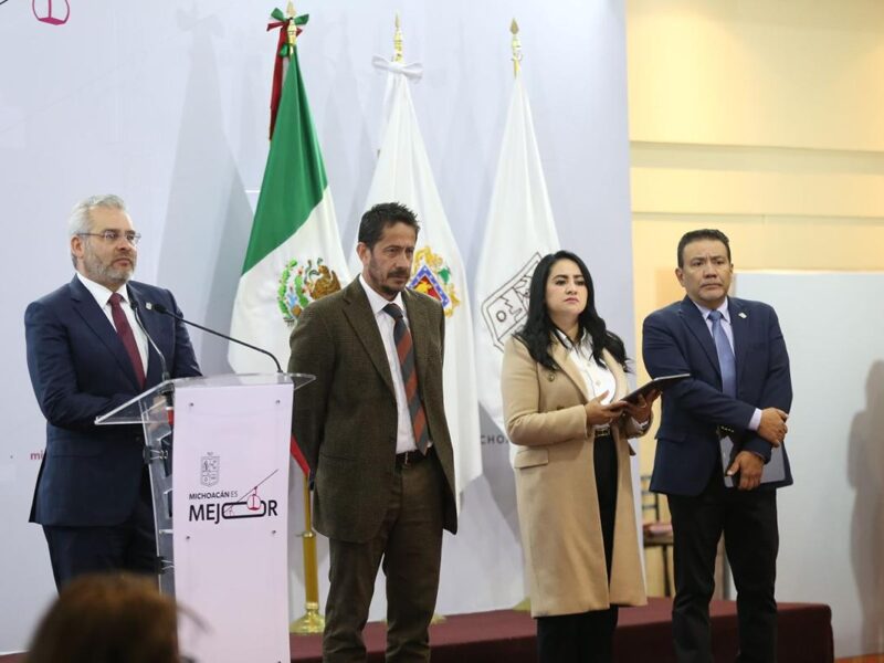 inversión en infraestructura Michoacán tres años