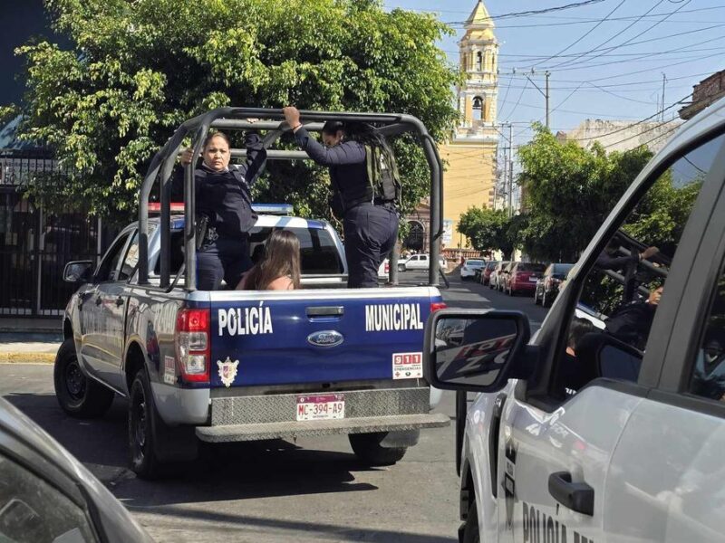 joven detenida Zamora varios choques