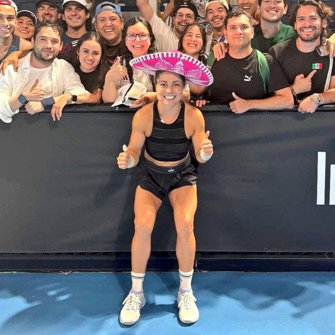 La mexicana Renata Zarazúa avanza por vez primera a la segunda ronda en el Australia Open-1