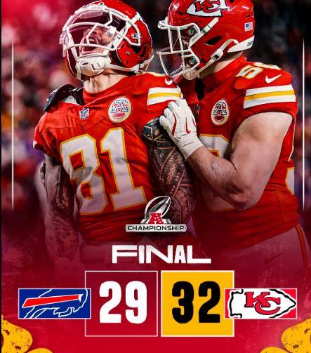 Los Chiefs doblegan a Bills para buscar el tricampeonato de la NFL-2