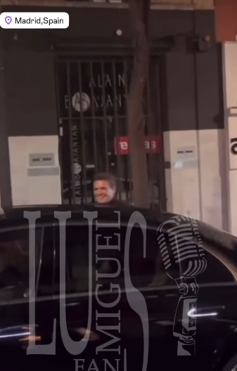 Luis Miguel disfruta de divertida velada en Madrid sin Paloma Cuevas-4