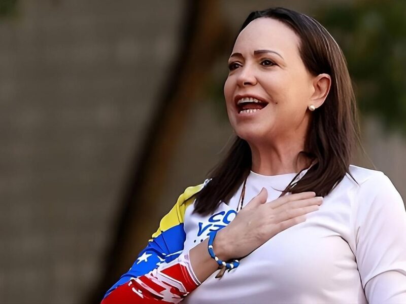 María Corina Machado fue interceptada en Venezuela