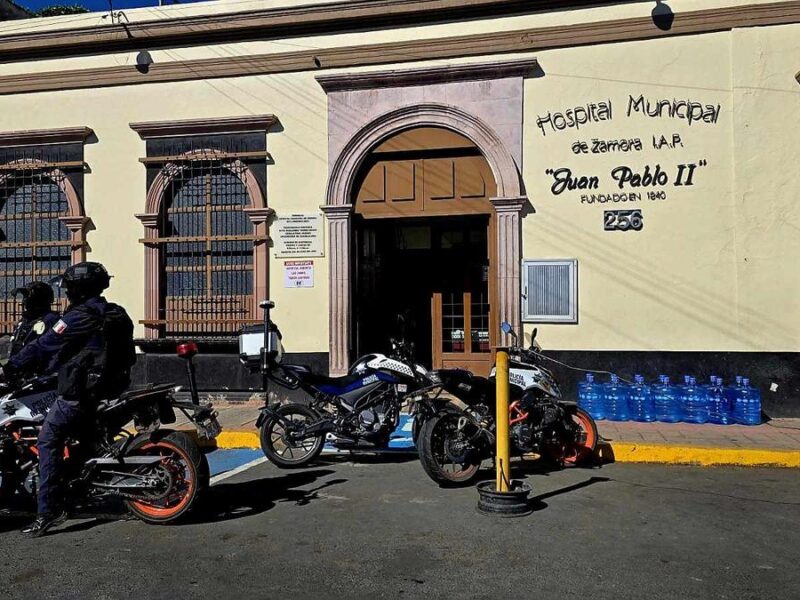 Mercado Hidalgo joven baleado y herido