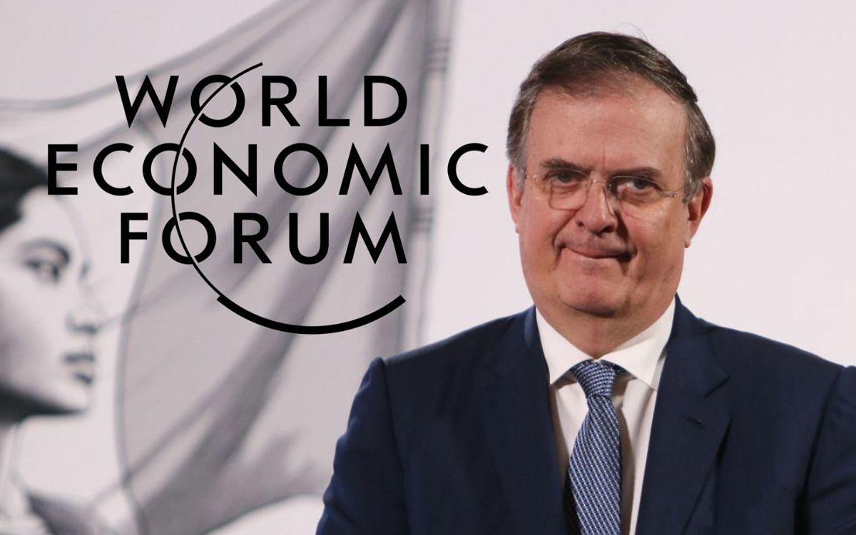 México, con Ebrard y Bárcena, regresa al Foro Económico Mundial en Davos 2023