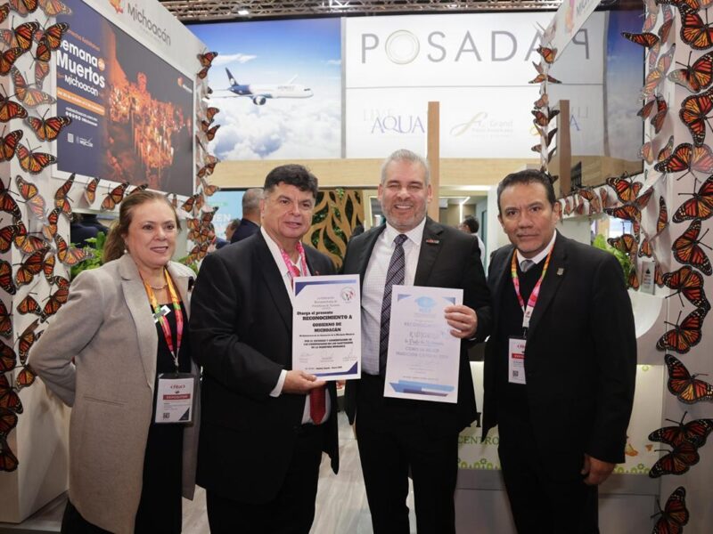 Michoacán destaca en Fitur de Madrid 2025