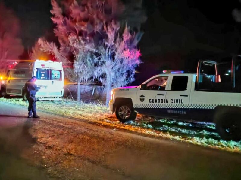 motociclista muerto carretera Jacona – Jiquilpan