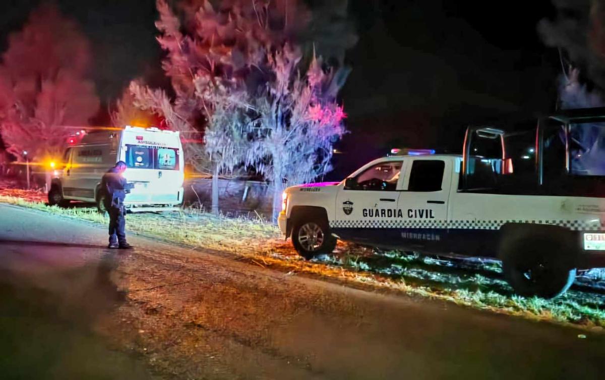 motociclista muerto carretera Jacona – Jiquilpan