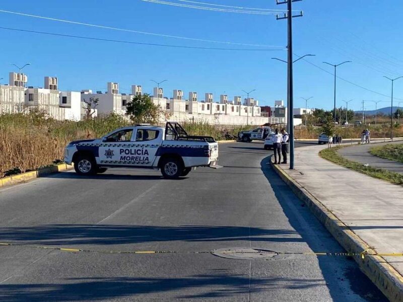 Muere motociclista tras derrape en Villas del Pedregal, Morelia