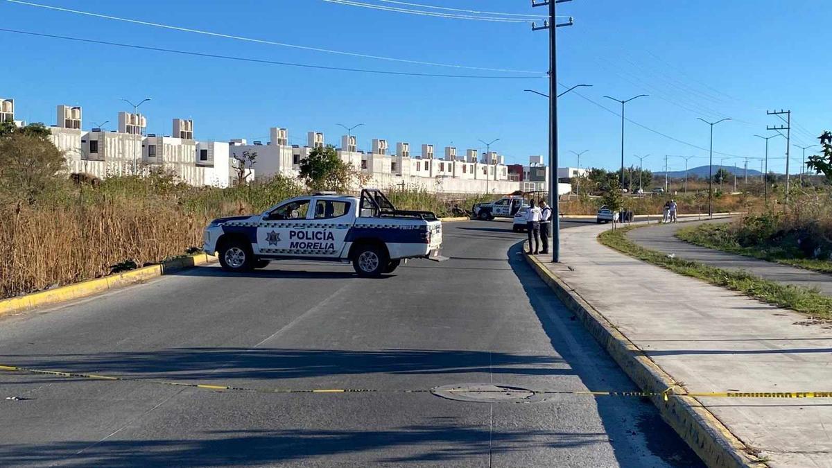 Muere motociclista tras derrape en Villas del Pedregal, Morelia