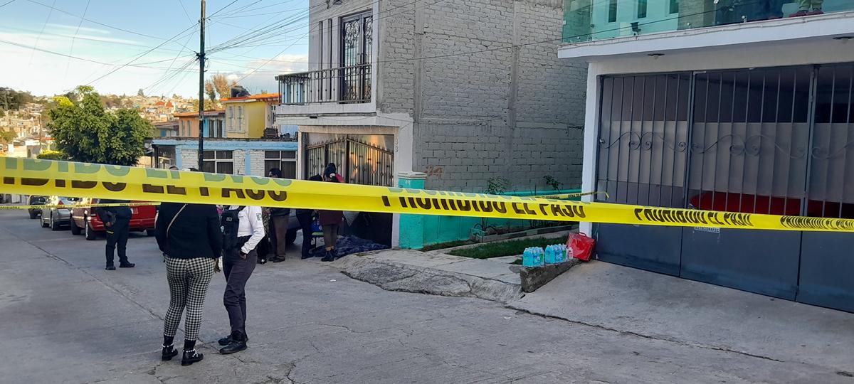 muerto casa Lomas de la Joya Morelia