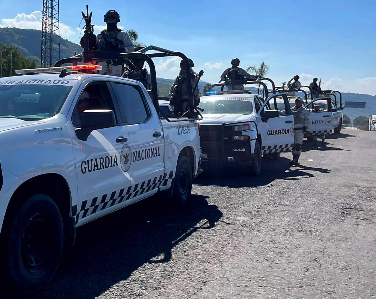 persecución La Piedad Guardia Nacional