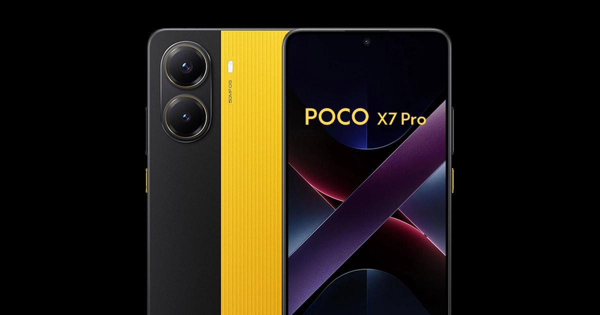 POCO X7 y POCO X7 Pro celulares