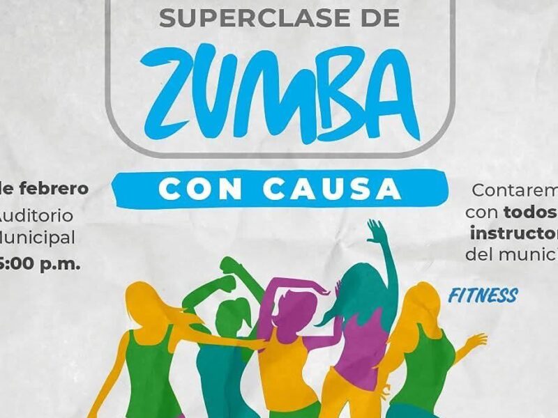 Quiroga invita a la Clase de Zumba con Causa: Actívate y Ayuda