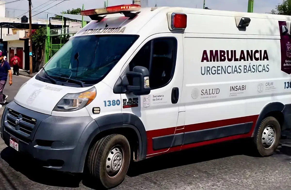 Reportan accidente de motociclista en puente de la Av. Madero Poniente de Morelia