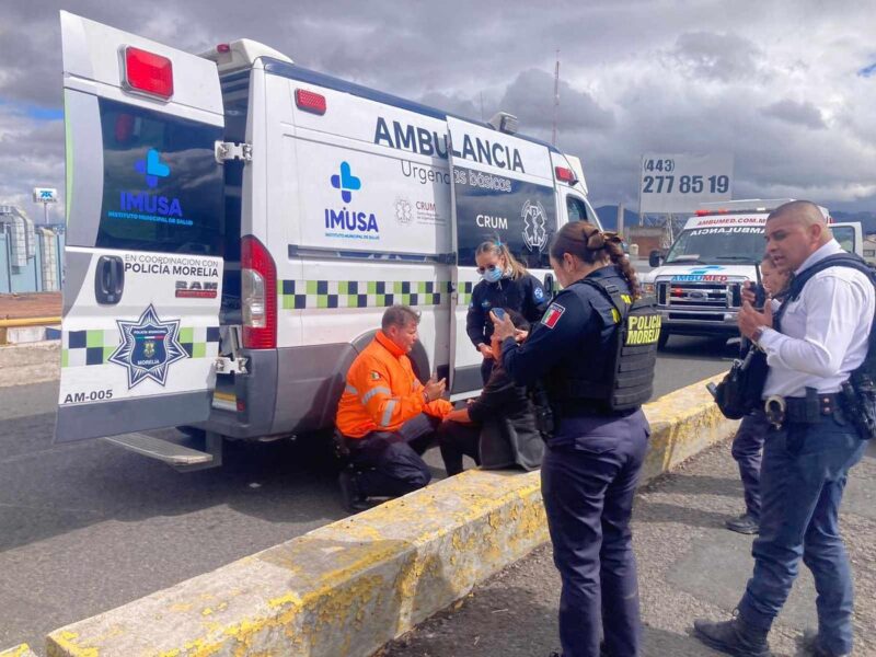 Sábado de accidentes en Morelia