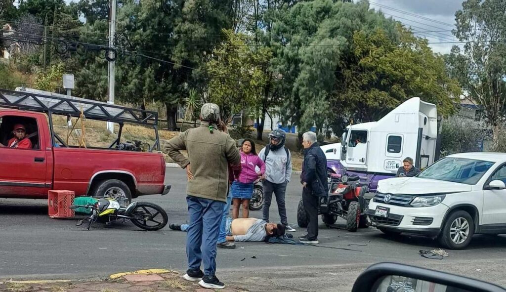 Sábado de accidentes en Morelia 2