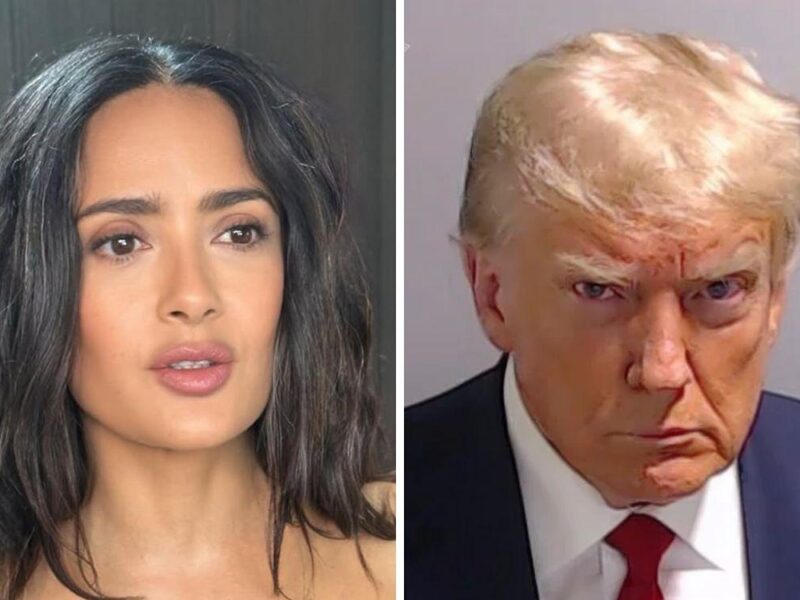 Salma Hayek rechaza Donald Trump