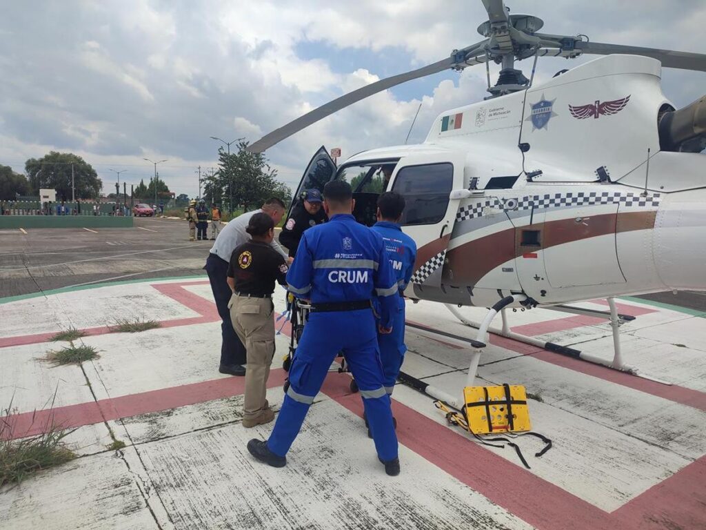 SSM realizó en 2024 más de 140 traslados en ambulancia aérea