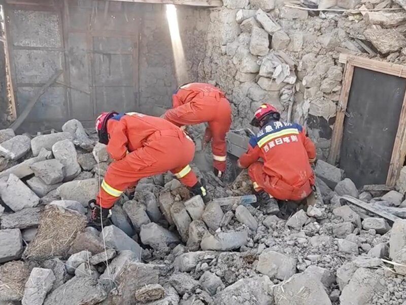 terremoto en el Tíbet muertes