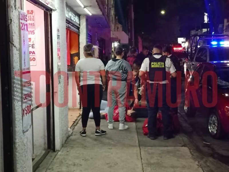 Tiroteo en florería de Fuentes de Morelia deja un muerto y un herido