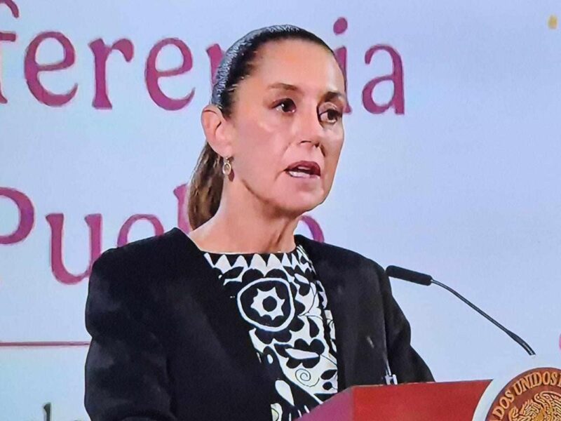 Todos queremos combatir a los cárteles de la droga; Presidenta de México e