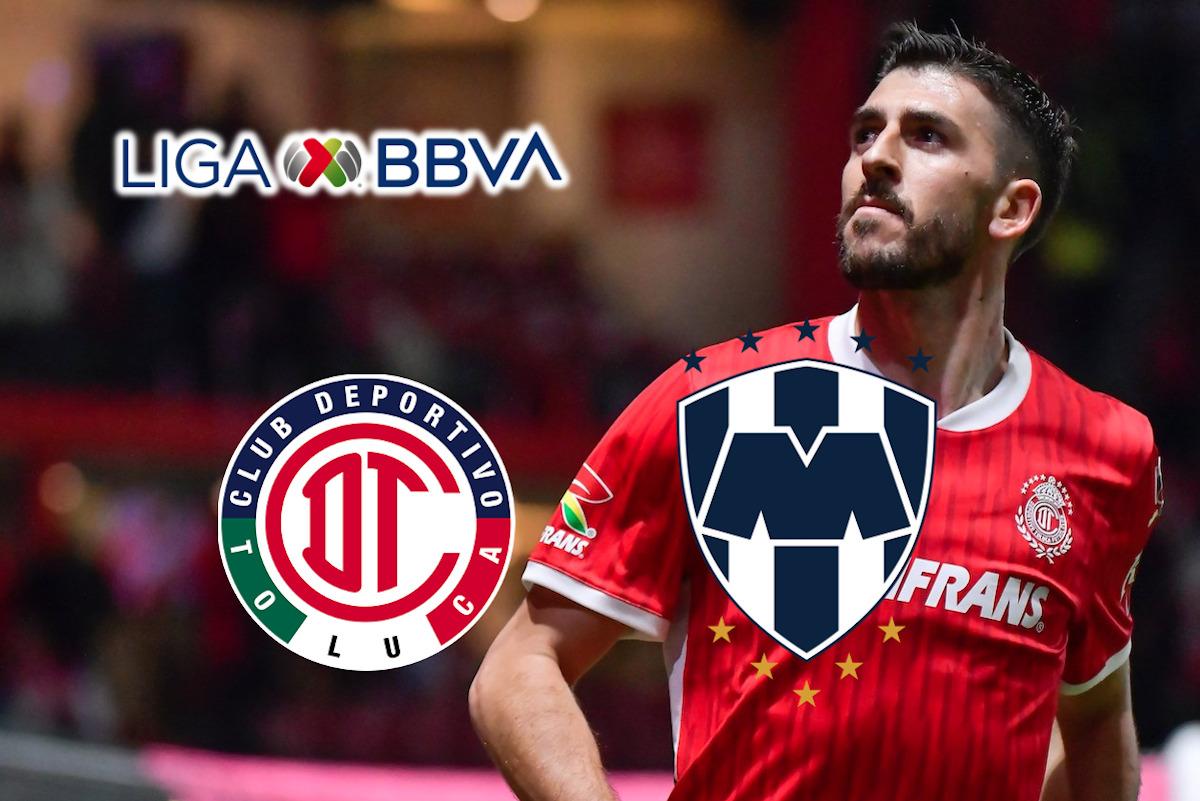 Toluca vs Monterrey: Donde ver en Vivo el partido de la Jornada 2 1