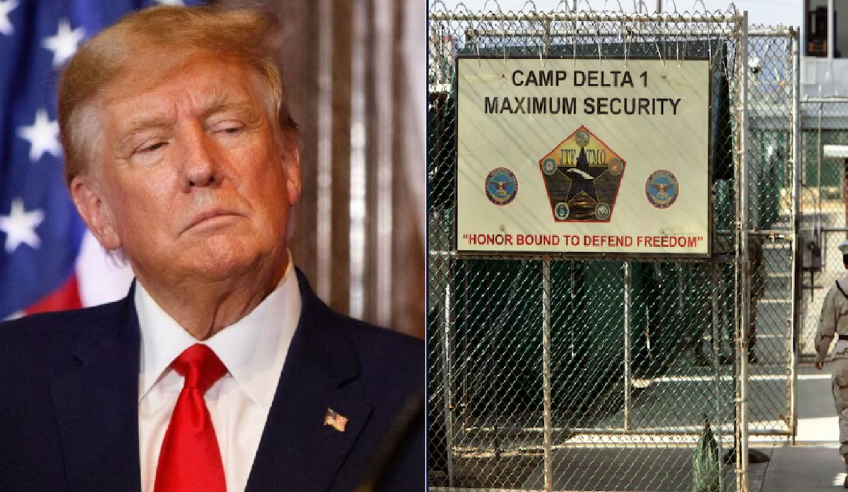 Trump firma orden ejecutiva para traslado de inmigrantes deportados a Guantánamo