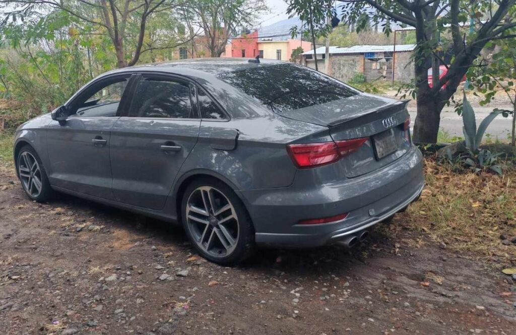 vehículo baleado Cerrito Itzícuaro Morelia