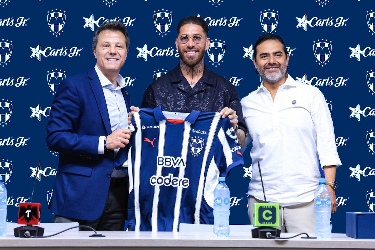 Rayados presenta al español Sergio Ramos como nuevo refuerzo 1