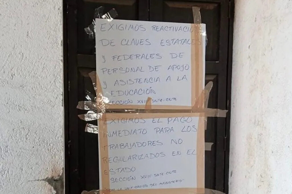 Trabajadores de apoyo señalan inequidad en la contratación en la SEE Michoacán