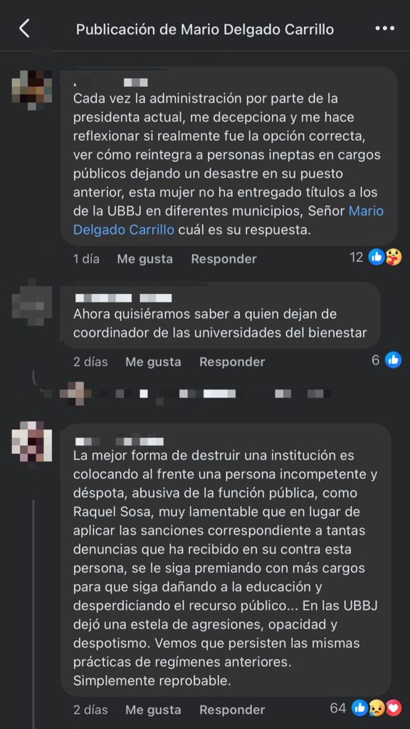 A una horas de ser designada directora del Crefal, Raquel Sosa, hace limpia de personal-2