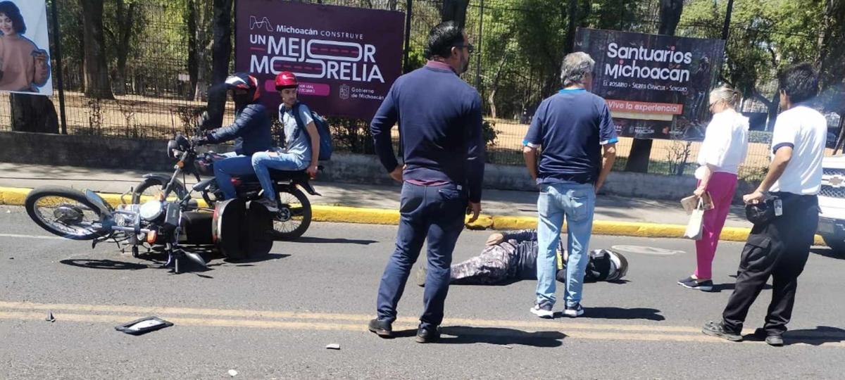 accidente de motocilista ventura puente morelia