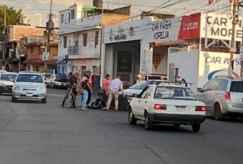 accidentes de motociclistas en Morelia