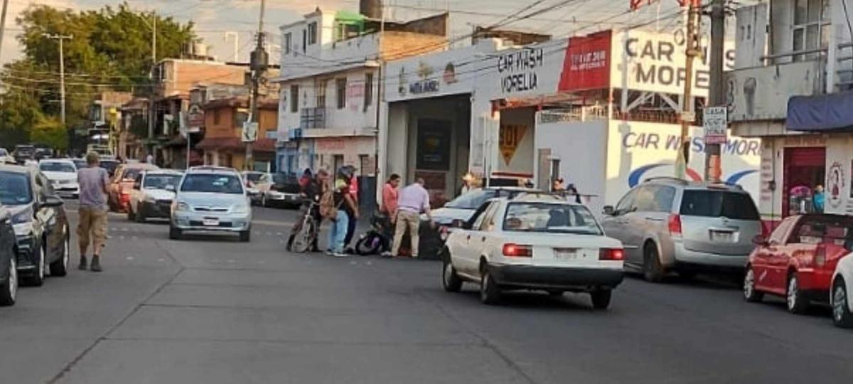 accidentes de motociclistas en Morelia