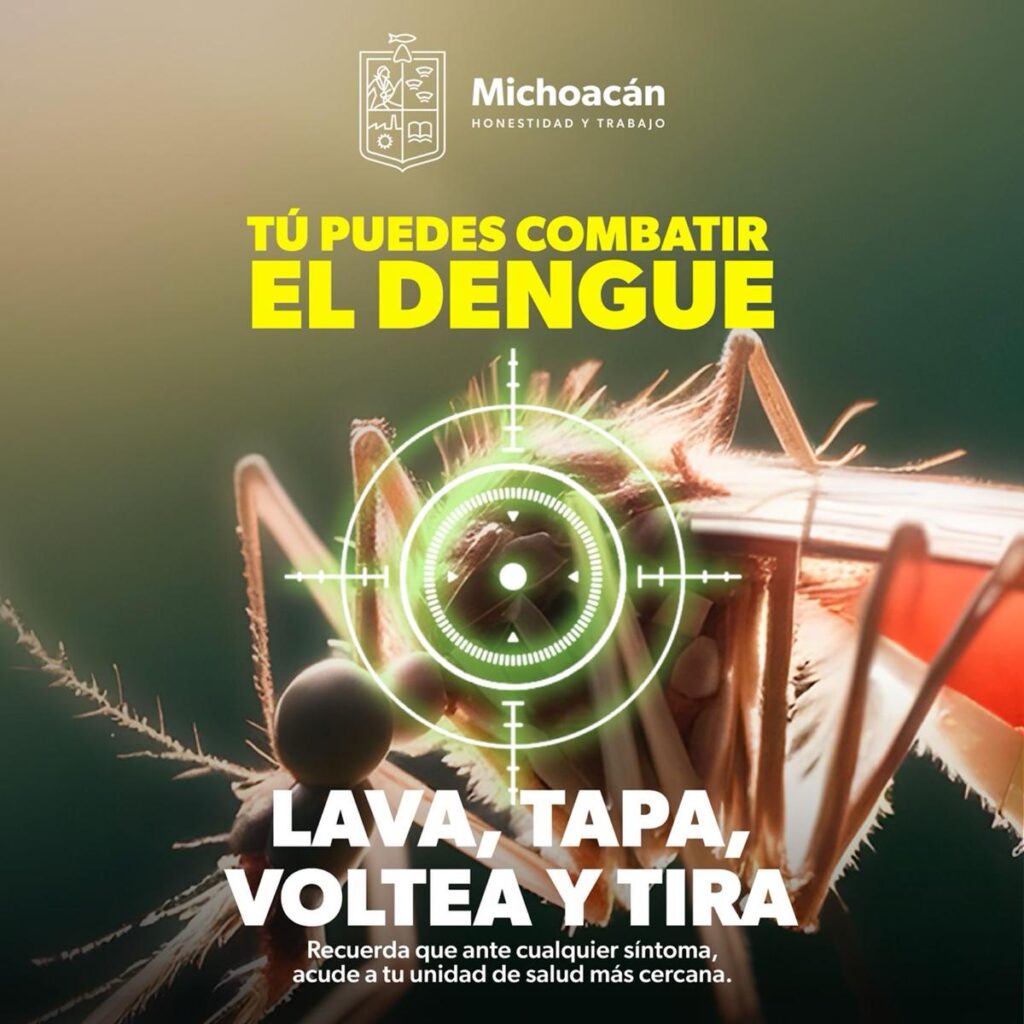 acciones contra el dengue grave en Michoacán