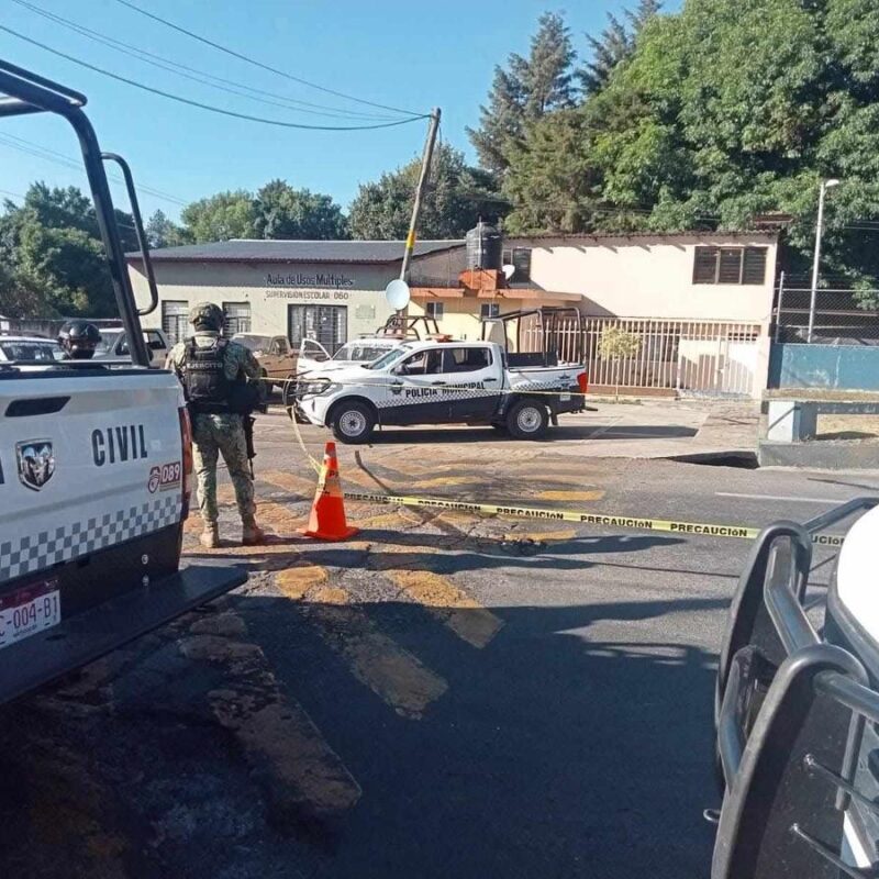 Un oficial muerto y cuatro heridos, saldo de agresiones armadas en Tingüindín y Tangamandapio