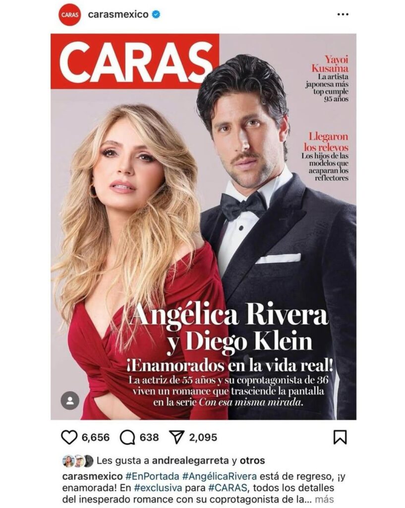 Angélica Rivera aclara rumores con Diego Klein