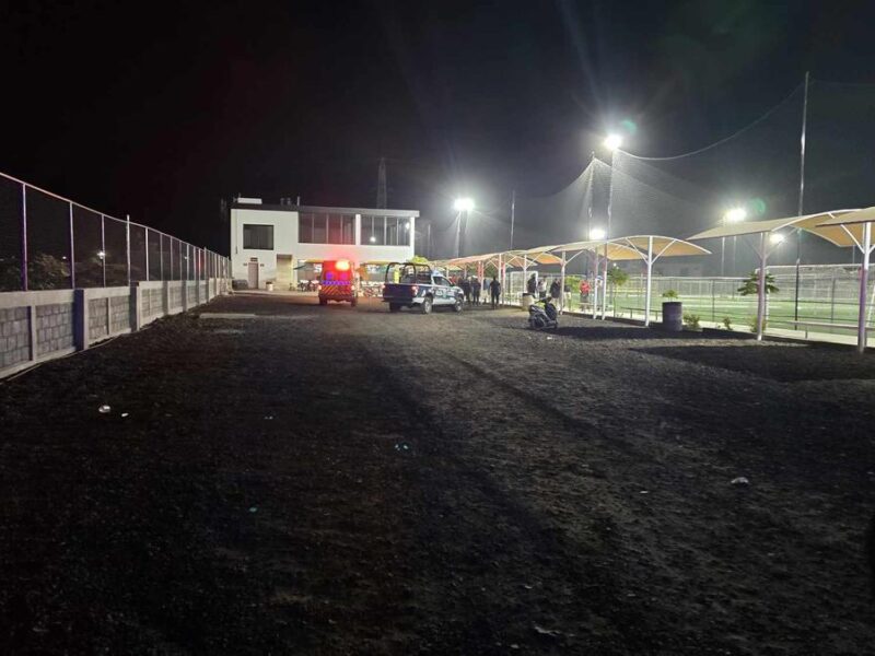 Asesinan a balazos a dos jóvenes en canchas de futbol de Zamora 1