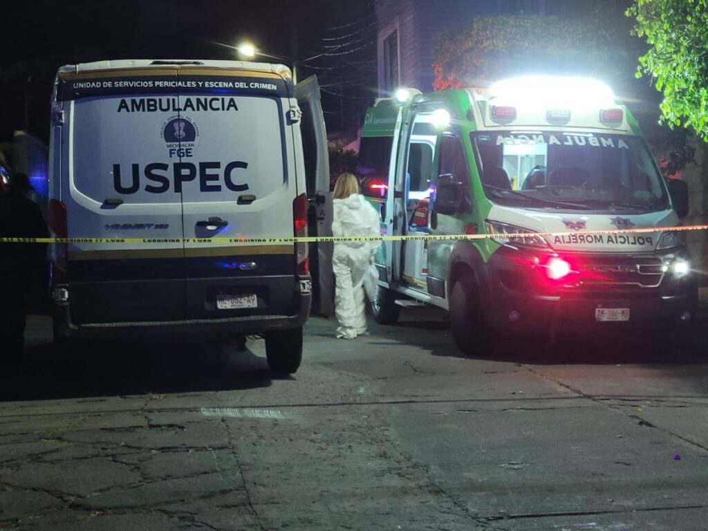 asesinato a bordo de una camioneta al sur de Morelia-1