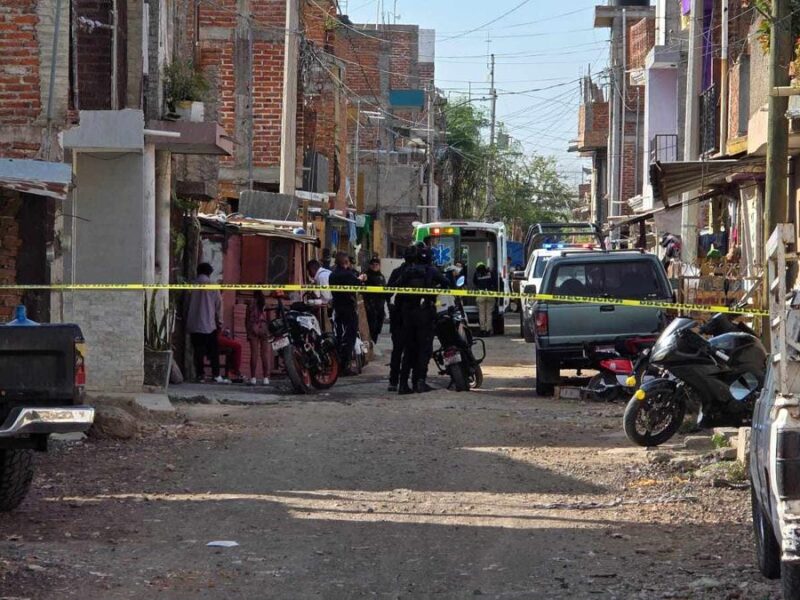 Asesinato a tiros en domicilio de la colonia Ferrocarril de Zamora