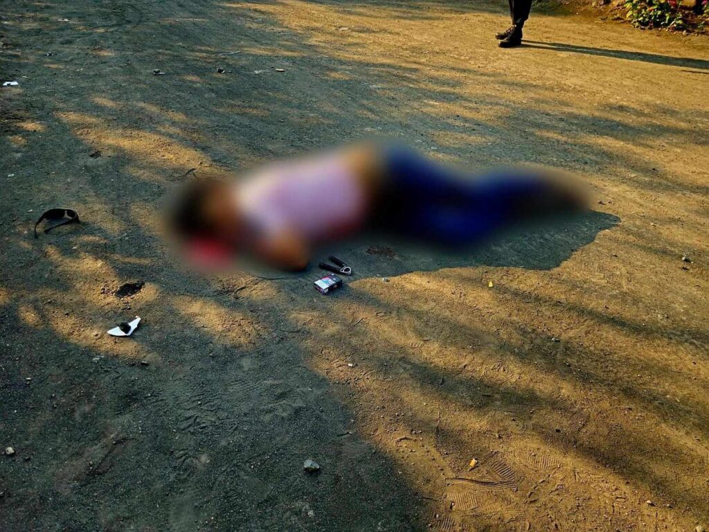 Asesinato a tiros en la colonia Mirador del Valle, Apatzingán-1