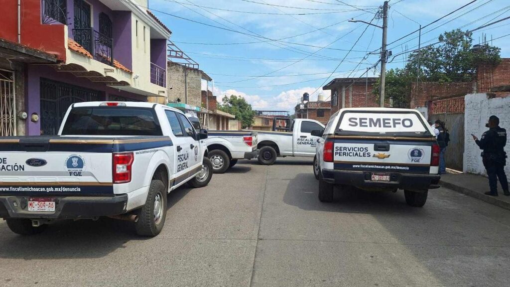 asesinato en Uruapan Criminales asesinan a motociclista y “levantan” a su acompañante