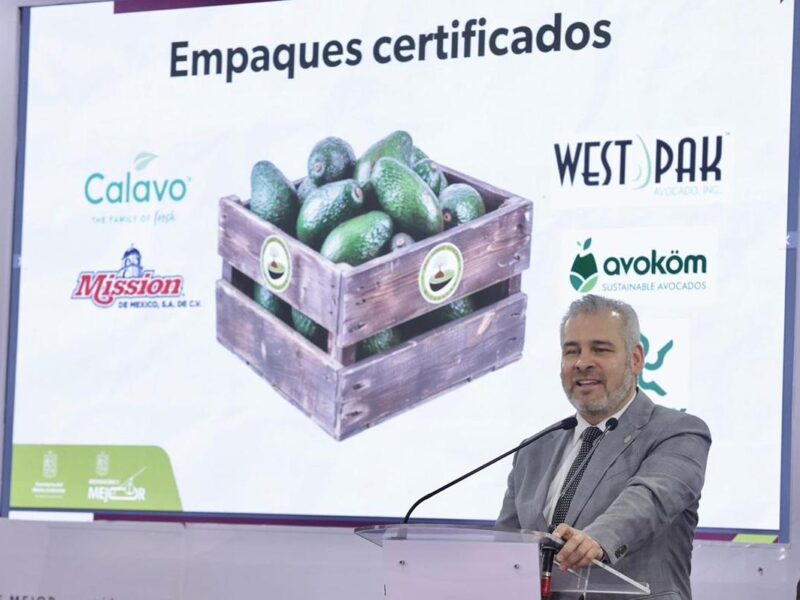 Bedolla exhorta a APEAM y Udecam a certificarse en antideforestación Proforest Avocado