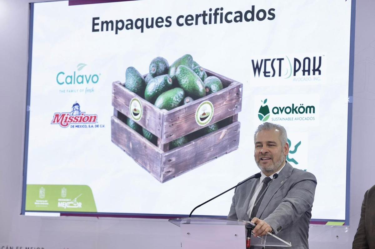 Bedolla exhorta a APEAM y Udecam a certificarse en antideforestación Proforest Avocado