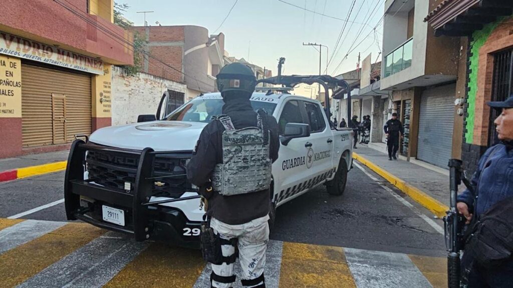 Cae líder delincuencial tras operativo en Zacapu