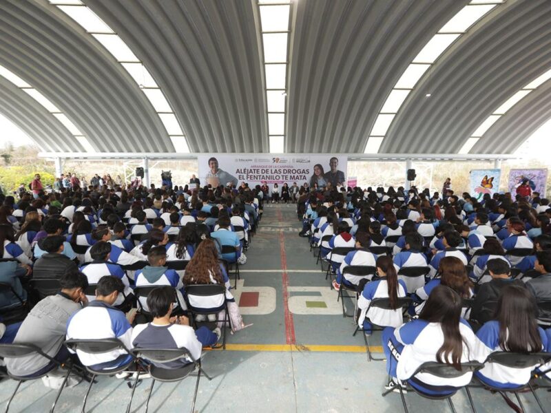 campaña contra drogas Iemsysem bachillerato