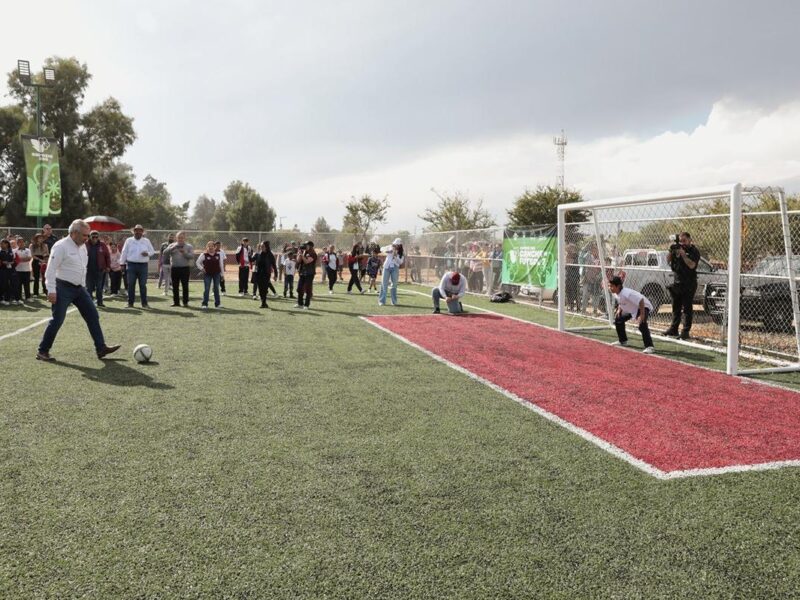 cancha de fútbol Yurécuaro Bedolla