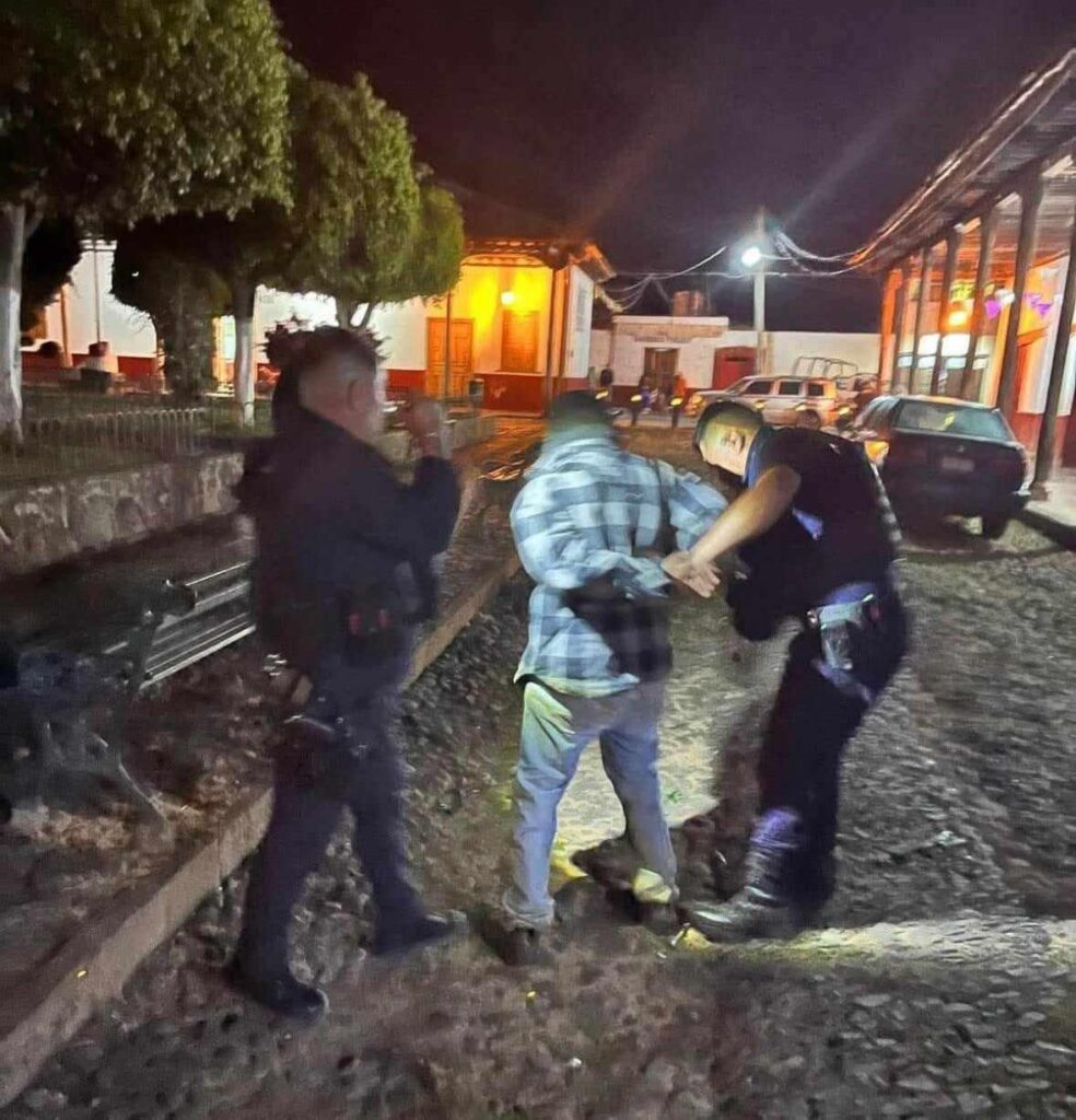 Capturan a hombre que acuchilló a su madre en San Jerónimo Purenchécuaro Quiroga